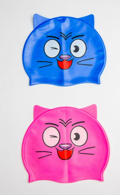 طاقية سباحة سيليكون للأطفال