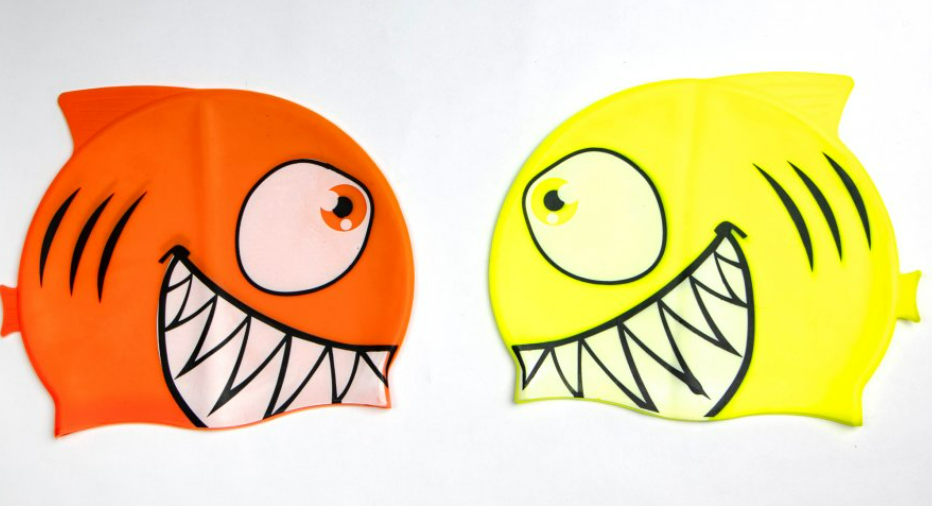 طاقية سباحة سيليكون للأطفال