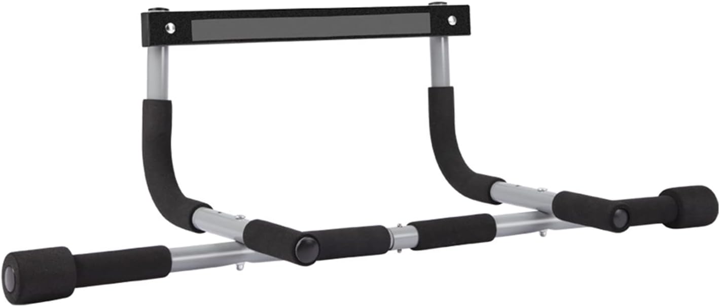 قضبان سحب معززة بإطار الباب، قضبان الذقن للمنزل وصالة الألعاب الرياضية وتمارين الجزء العلوي من الجسم وبناء العضلات وتدريب القوة