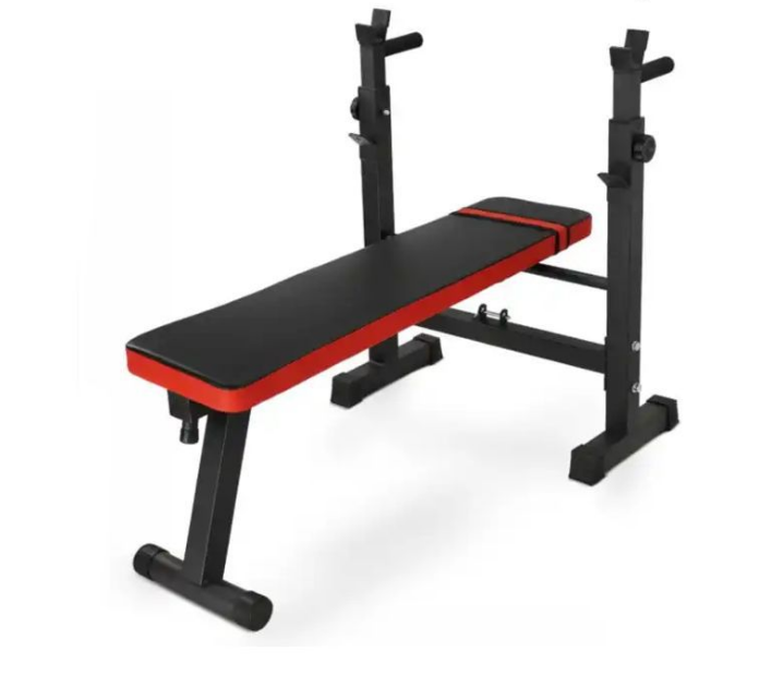 حامل وقفص مع مقعد