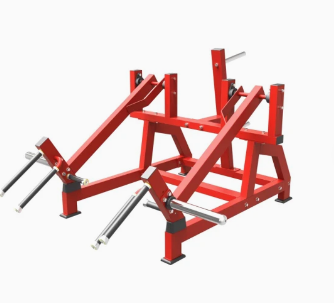 معدات اللياقة البدنية Hammer Strength قاعدة الأرض لتمارين القرفصاء والاندفاع