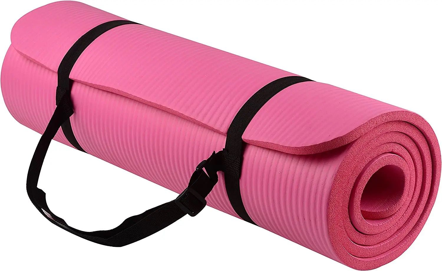 BalanceFrom All-Purpose Anti-Tear Exercise Yoga Mat with Carrying Strap