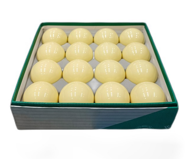 White Billiard Ball Set