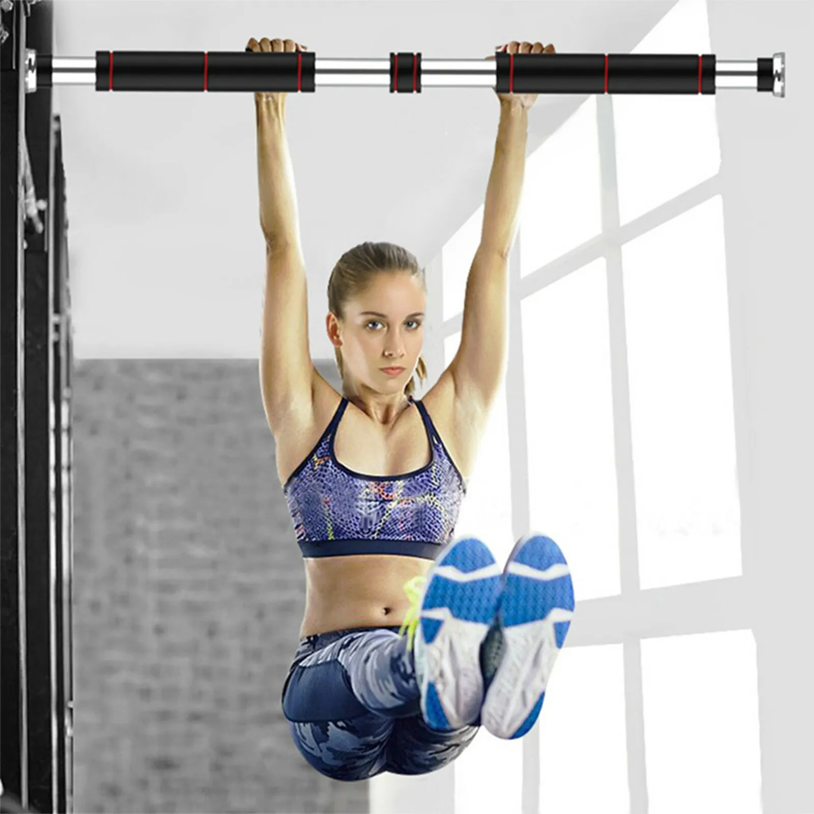 Horizontal Bar Gymnastics Pull-Up Bar Upper Body Workout Heavy Duty For Home Gym