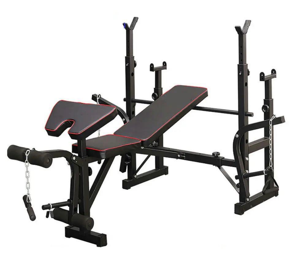 The Men's and Women's Fitness Dumbbell Bench is a versatile and multifunctional piece of