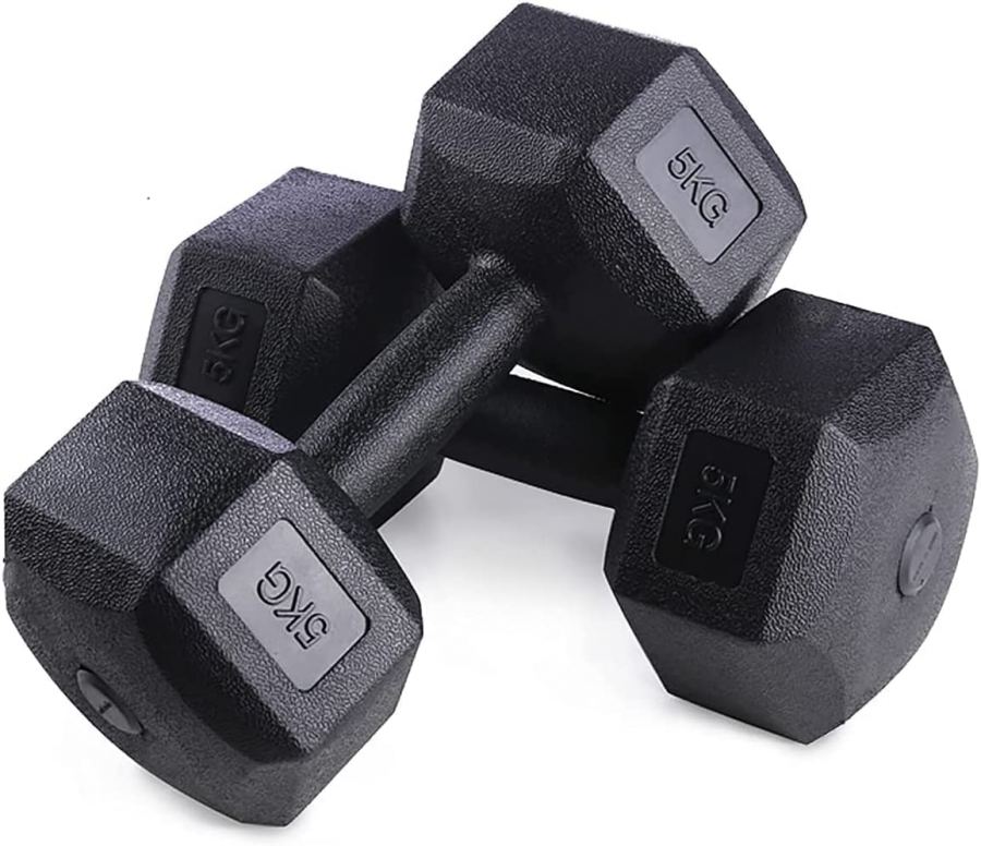 Black Dumbbells